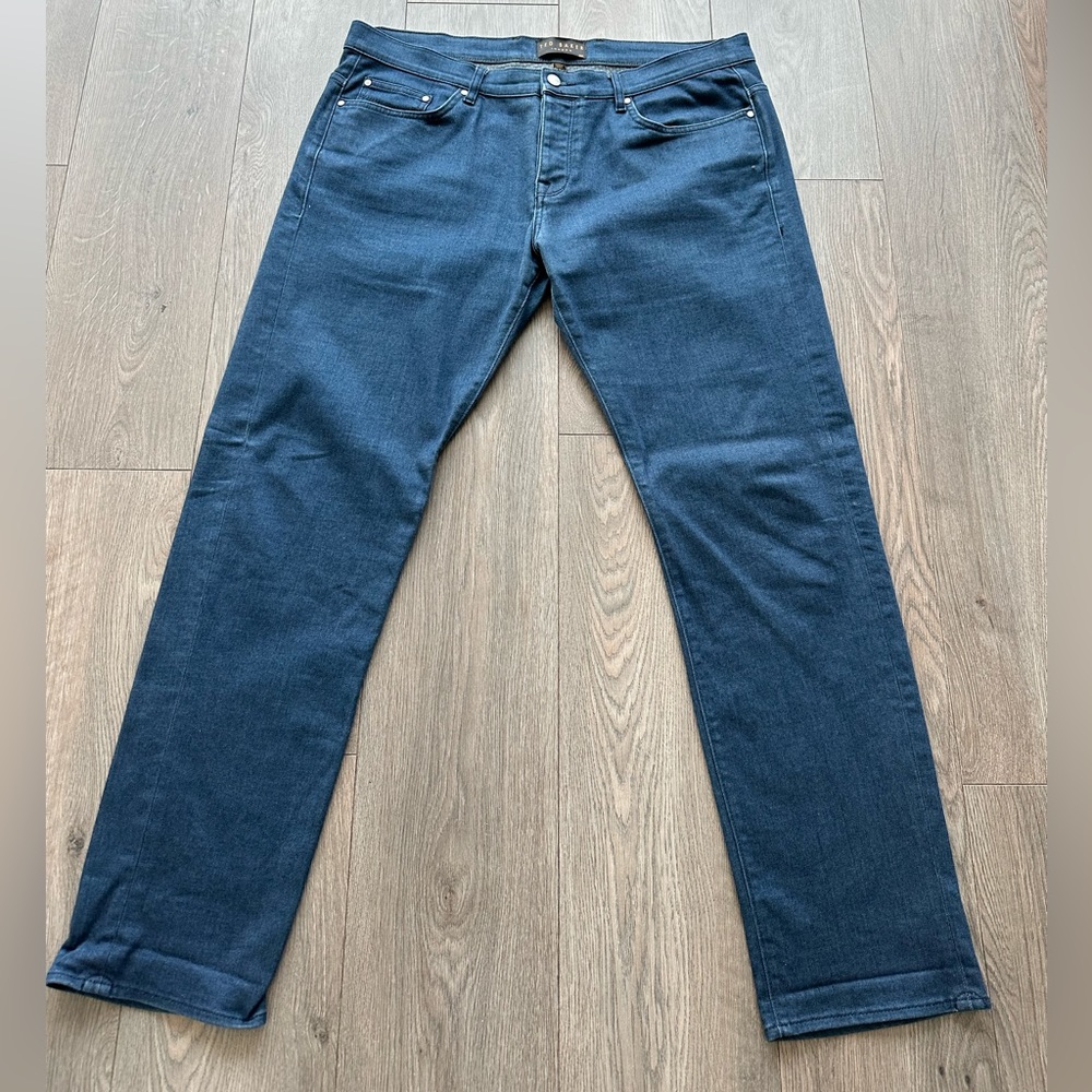 Ted Baker Button Fly Straight Slim Jeans